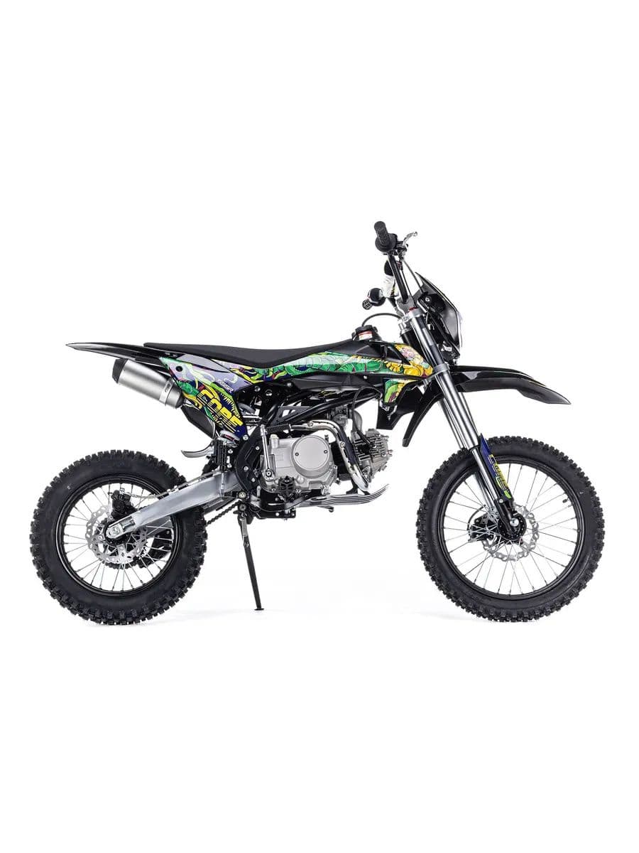 Кроссовый мотоцикл Питбайк SSSR CORE SA Blue Green Monster