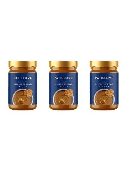 Patislove Паста бисквитная карамелизированная, 380 г, 3 шт