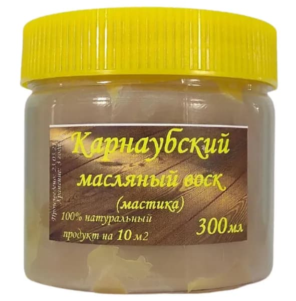 ОБЗ Масло-воск, Масляная, Полуглянцевое покрытие, 0.3 л, светло-бежевый