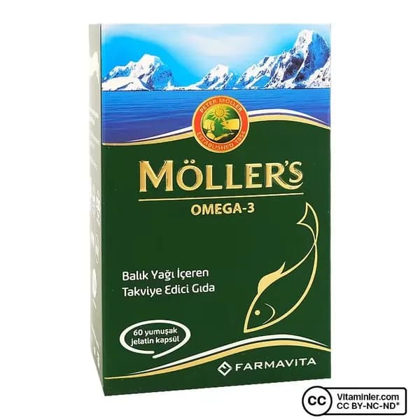 Mollers Omega 3 Fish Oil 60 capsules , Рыбий жир Омега-3 от Moller's 60 капсул