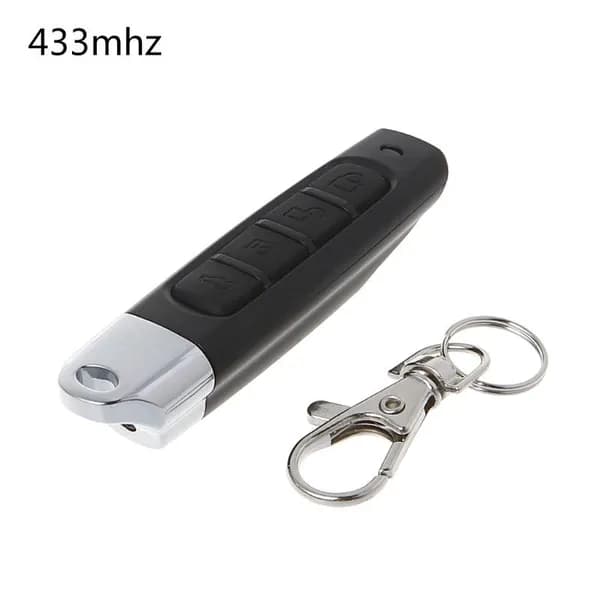 (1шт) (новый) AK-K11301KB металлический пальчиковый четырехкнопочный копировальный пульт дистанционного управления-433 МГц
