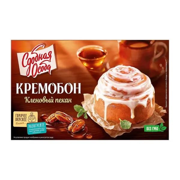Пирог Кремобон Кленовый Пекан Сдобная Особа 190г