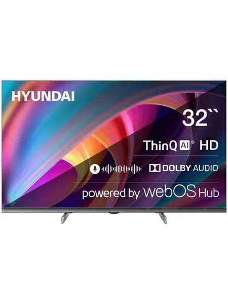 Hyundai Телевизор H-LED32BS5100 32" HD, черный
