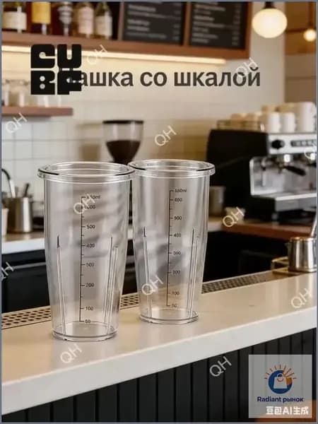 Емкость мерная, 650 мл, 1 шт