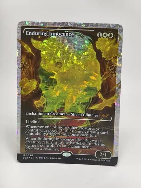 Заголовок: Волшебство в твоих руках: Уникальная карта Magic: The Gathering (MTG) с защитным протектором в подарок!