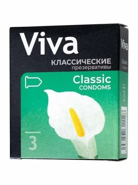 Презервативы ВИВА №3 Классические