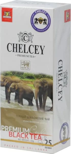 CHELCEY Чай черный Premium, 25 пакетиков //