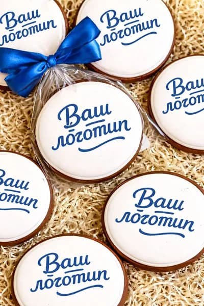 Брендированные пряники с логотипом. Подарки клиентам, партнерам