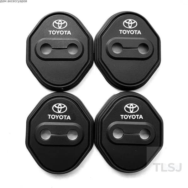 Демпфер дверного замка автомобиля, амортизатор замка двери для Toyota Camry Corolla Crown Prius Vios Yaris RAV4 Fortuner C-HR Highlander Prado Alphard Sienna
