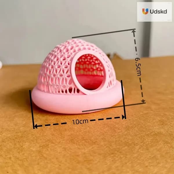 Премиум аксессуар из PLA, напечатанный на 3Dпринтере, применяемый в качестве укрытия и декора для аквариума.