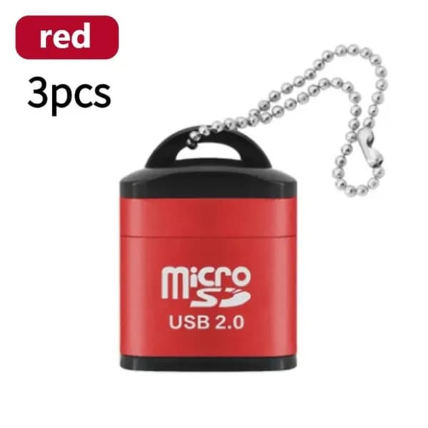Мини-USB-кардридер для карт памяти Micro SD/TF Высокоскоростной адаптер USB 2.0 для ПК и ноутбука