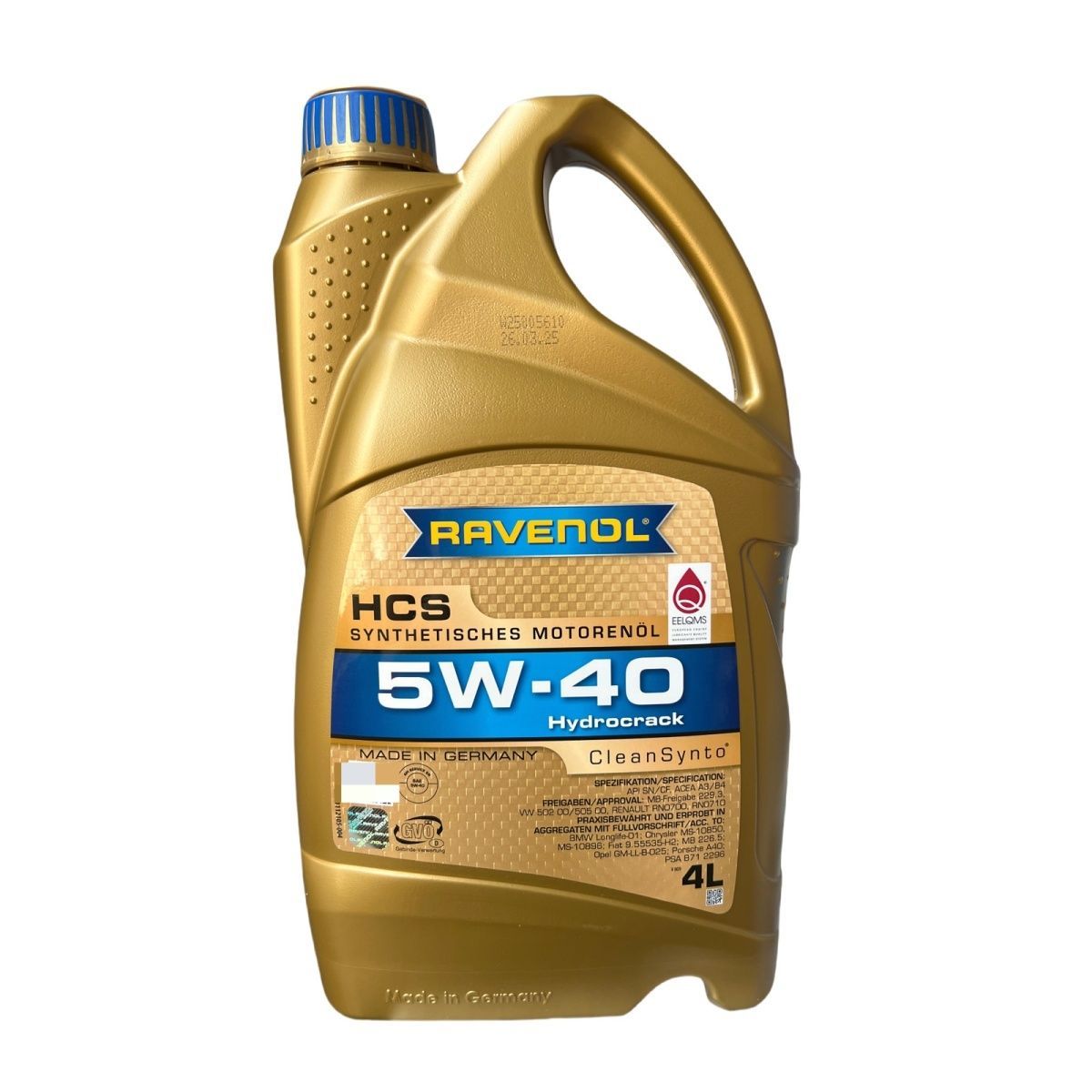 RAVENOL Масло компрессорное, 4 л, 1 шт.