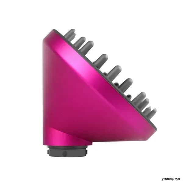 Насадка диффузор для стайлера Dyson Airwrap HS01 HS05. Цвет Фуксия. Насадка рассеиватель для естественной сушки волос.