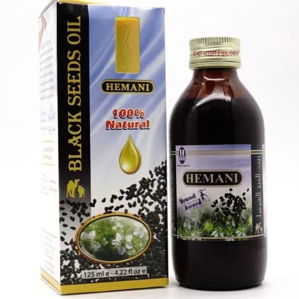 Масло черного тмина Black Seeds Oil, HEMANI 125 мл, ORIGINAL
