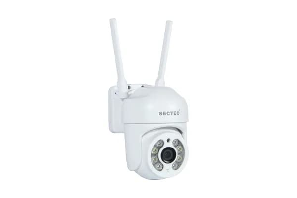 Уличная поворотная Wi-Fi IP STARVIS COLORVU камера видеонаблюдения SECTEC ST-IPPTZ210-2M-SD-W-A(блок питания в комплекте) (ICSee)