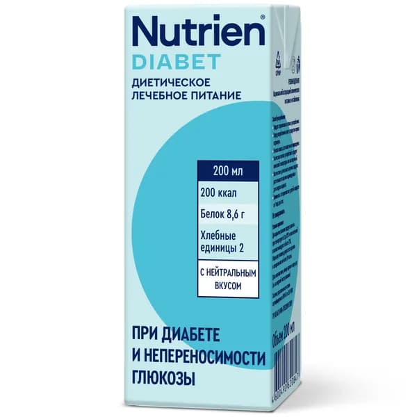 Питание лечебное при диабете вкус нейтральный Diabet Nutrien/Нутриэн 200мл