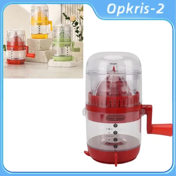 Соковыжималка электрическая 3118250057612_OPKR-2_P2Z4H1, красный