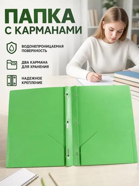 Папка для тетрадей A4, 1 шт.
