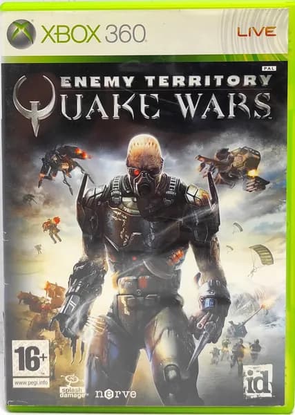 Enemy Territory Quake Wars Английский язык Видеоигра на диске для Xbox 360. Товар уцененный