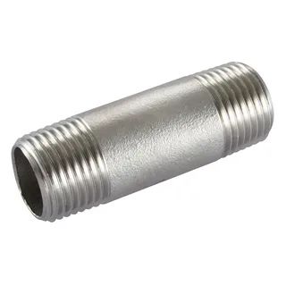 Адаптер / Ниппель 1/4" X 1/4" (металл, 39 мм) для моек высокого давления