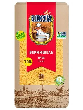 Макаронные изделия AMERIA №096 Вермишель 400г