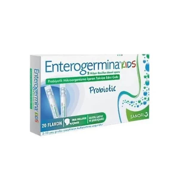 Enterogermina Детский пробиотик 5 мл 20 флаконов