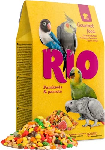 RIO корм для средних и крупных попугаев Гурмэ 250г