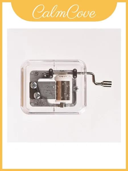 элегантный diy мини музыкальный автомат с ручным заводом и прозрачным дизайном game of thrones