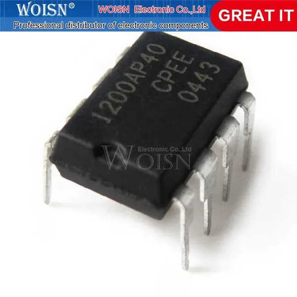 10шт./лот NCP1200AP40 P1200AP40 DIP-8 Интегральная схема