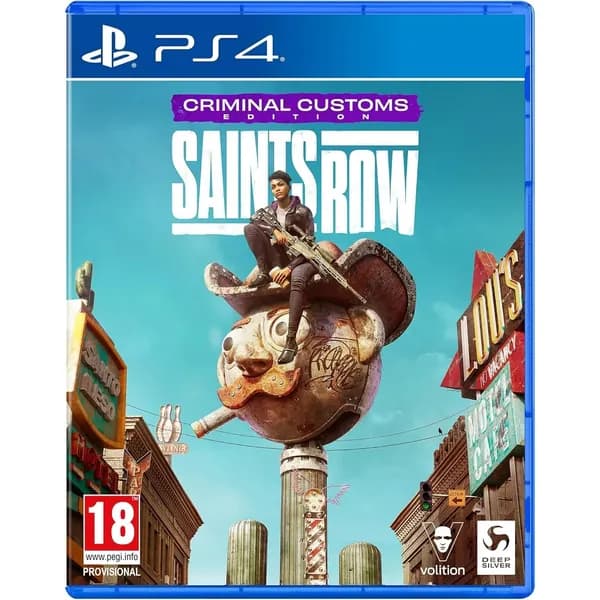 Игра Saints Row Criminal Customs Edition (PlayStation 4, Русские субтитры)