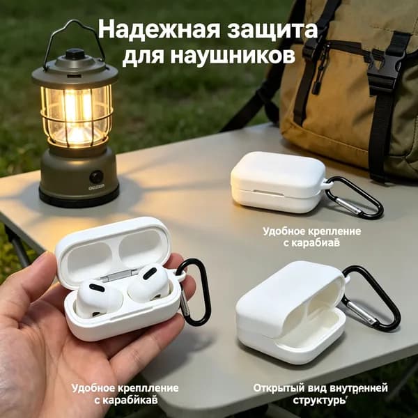Защитный чехол Realme Buds Air 7 Pro - Прозрачный