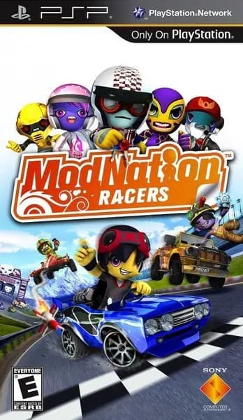 Игра ModNation Racers PSP Диск на PlayStation Portable
