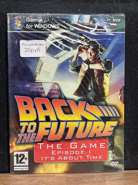 Back to the Future / Диск с игрой для ПК