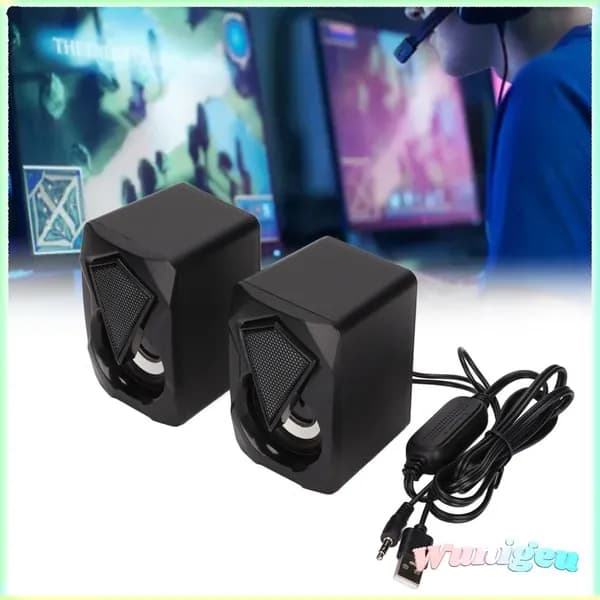 USB Спикер, Портативный, Для дома и офиса