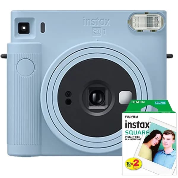 Фотоаппарат моментальной печати Fujifilm Instax SQUARE SQ1, ремешок на запястье , 2 Аккумулятор, 20 Пленка