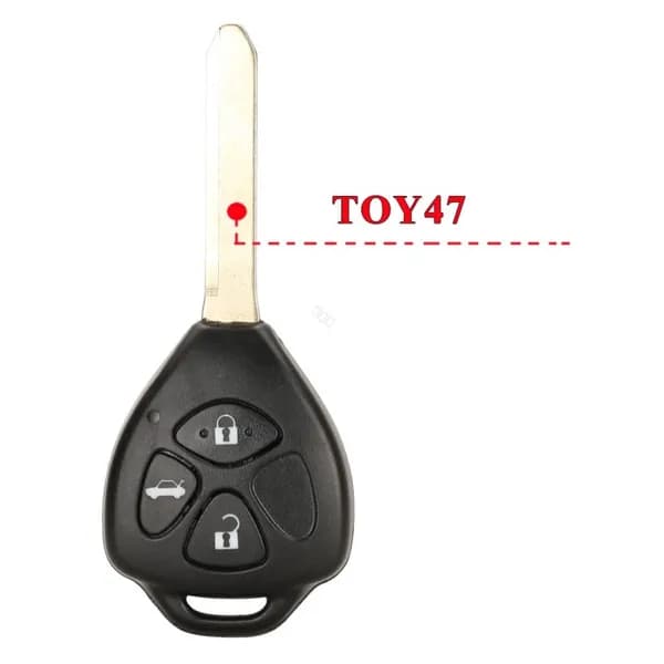 Ключ зажигания, арт.  для Toyota Camry Avalon Corolla Matrix RAV4 Venza Yaris заменяемый корпус