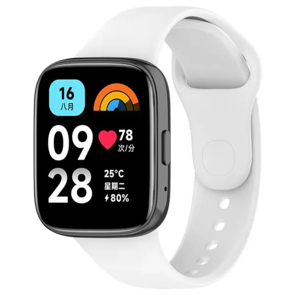 Силиконовые ремешки заменят спортивные браслеты для Xiaomi Redmi Watch 3 active - lite