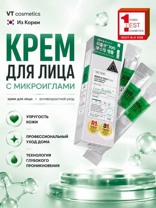 Интенсивная бустер сыворотка с микроиглами 6 шт