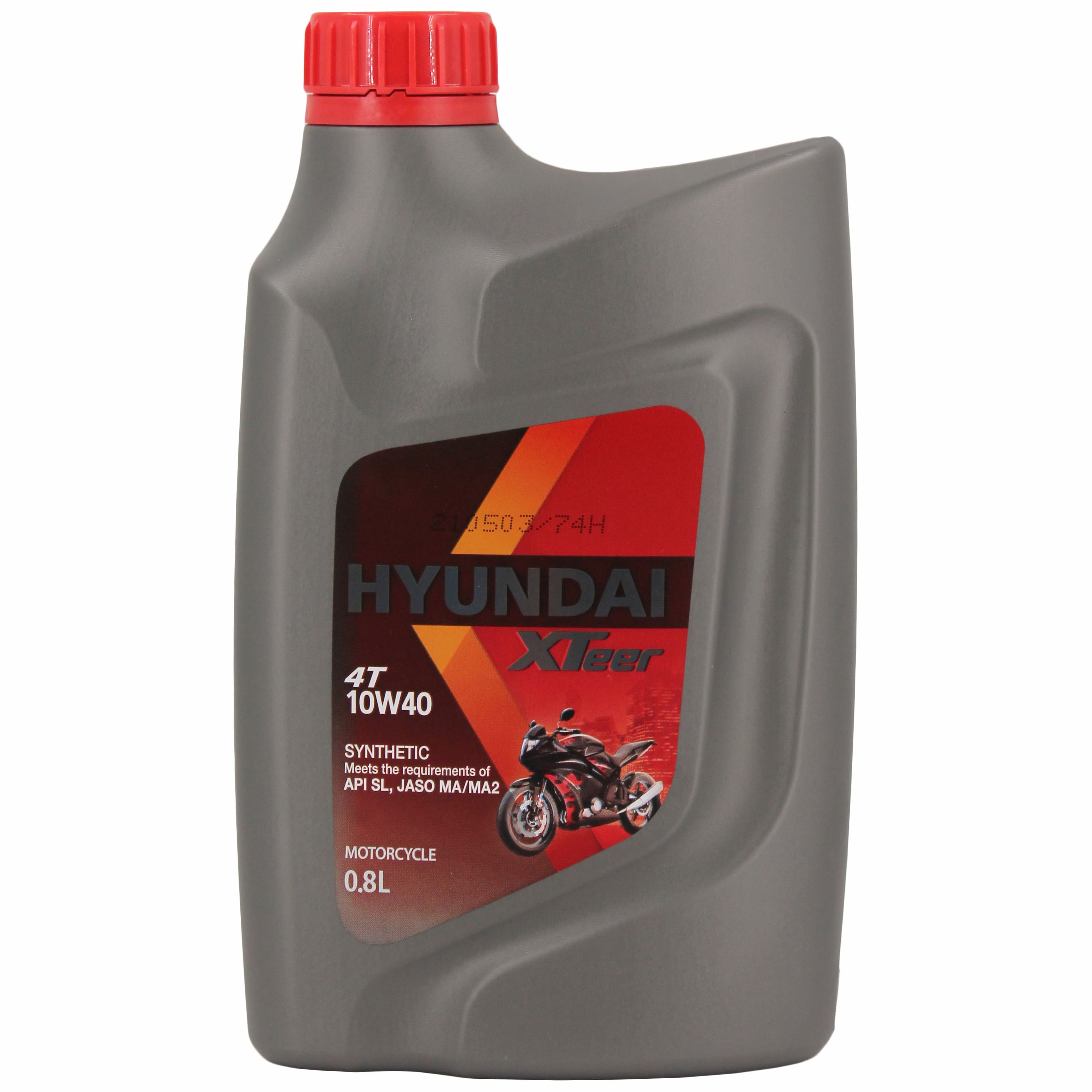 Hyundai XTeer 10W-40 Масло моторное, Синтетическое, 0.8 л