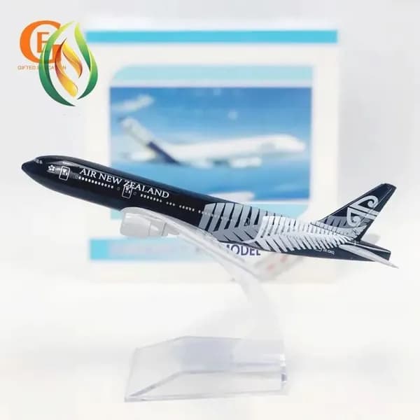 Металлическая Модель Самолета Боинг 777, Air New Zealand B777