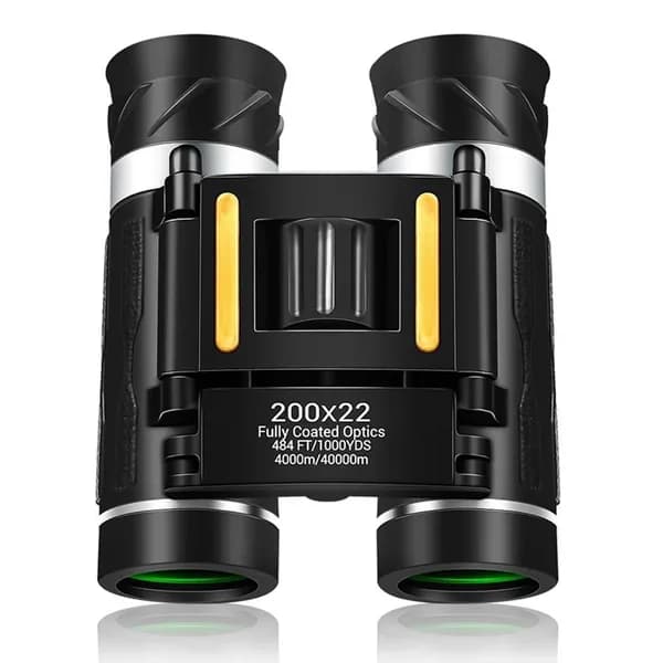 Бинокль Mogo 200x22 с высоким увеличением HD,Подходит для наблюдения за птицами, охоты, вождения и спортивных мероприятий,BAK4