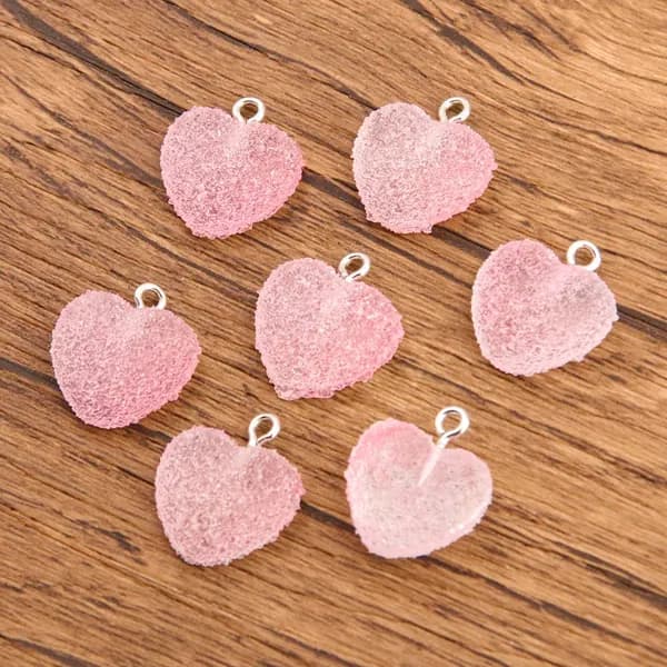 Подвеска из смолы градиентного цвета 10pcs