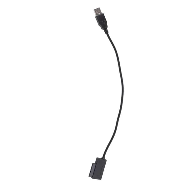 USB-адаптер для ПК, 6+7-контактный кабель для CD/DVD-ROM и 13-контактного привода для ноутбука.