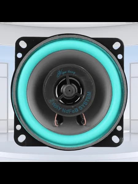 4" Автоакустика 12V, полнодиапазон, зип-звук, Damp-proof