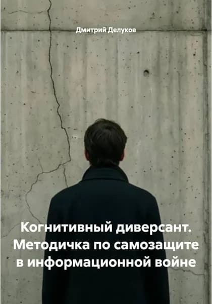 Когнитивный диверсант. Методичка по самозащите в информационной войне | Дмитрий Делуков | Электронная книга