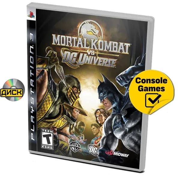 Игра PS3 Mortal Kombat VS DC Universe (PlayStation 3, Английская версия)