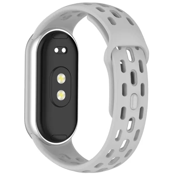 Скелетонизированный силиконовый ремешок для Xiaomi MiBand 10/9, Дышащий спортивный браслет для Xiaomi Band 8