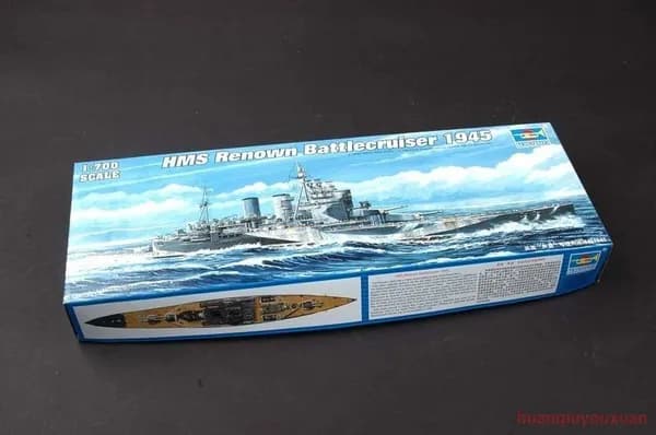 Trumpeter 1/700 05765HMS Линейный крейсер Слава 1945Корабль