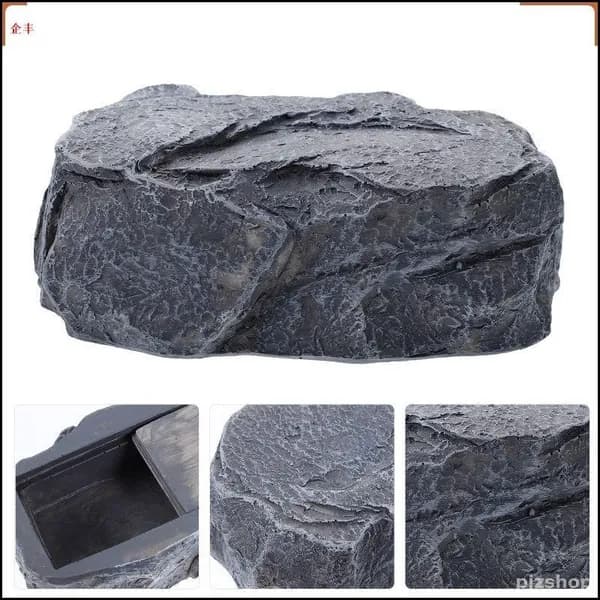 Коробка Для Ключей В Форме Камня С Тайным Отсеком Для Улицы 10.50X7.00X4.00Cm-Новинка