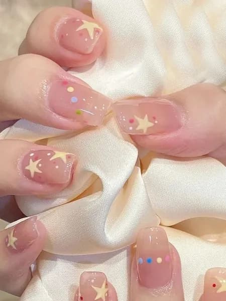 Накладные ногти ( 24 типсы + клей )